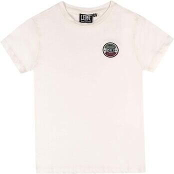 Leone 1947 T-shirt Korte Mouw Boy Short Sleeves Italy