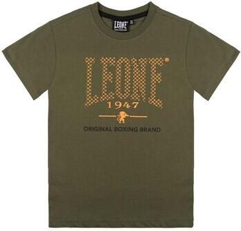 Leone 1947 T-shirt Korte Mouw Boy Short Sleeves Neon