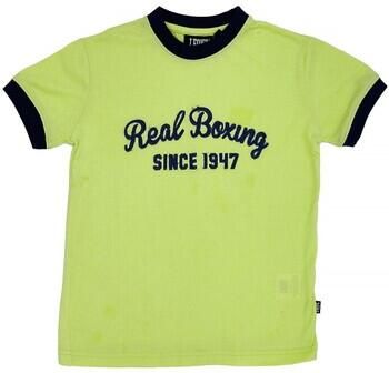 Leone 1947 T-shirt Korte Mouw Boy Short Sleeves Real Boxing