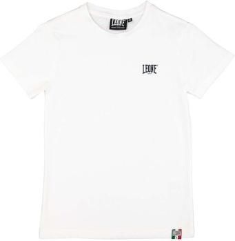 Leone 1947 T-shirt Korte Mouw Boy Short Sleeves Small Logo