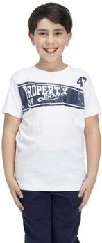 Leone 1947 T-shirt Korte Mouw Boy Short Sleeves Welcome