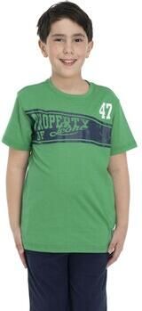 Leone 1947 T-shirt Korte Mouw Boy Short Sleeves Welcome