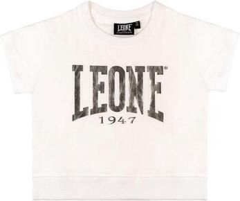 Leone 1947 T-shirt Korte Mouw Girl Crewneck Sporty