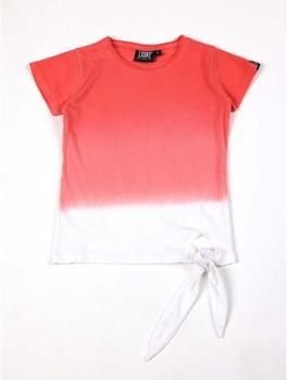 Leone 1947 T-shirt Korte Mouw Girl Short Sleeves Bright