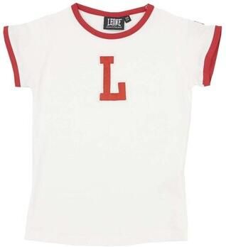 Leone 1947 T-shirt Korte Mouw Girl Short Sleeves College