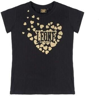Leone 1947 T-shirt Korte Mouw Girl Short Sleeves Gold 1947