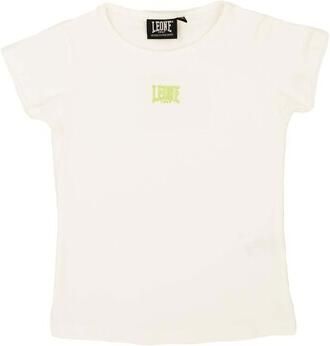 Leone 1947 T-shirt Korte Mouw Girl Short Sleeves Pure Chic