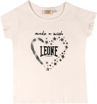 Leone 1947 T-shirt Korte Mouw Girl Short Sleeves Relaxed