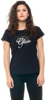 Leone 1947 T-shirt Korte Mouw Woman Short Sleeves Be Glam