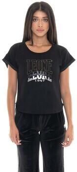 Leone 1947 T-shirt Korte Mouw Woman Short Sleeves Gold Studs