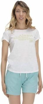 Leone 1947 T-shirt Korte Mouw Woman Short Sleeves Silence Work