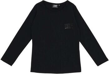 Leone 1947 T-Shirt Lange Mouw Girl Long Sleeves Allover Print Black Girl