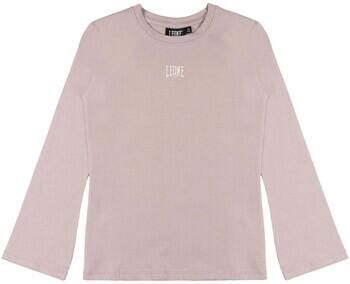 Leone 1947 T-Shirt Lange Mouw Girl Long Sleeves Lavender