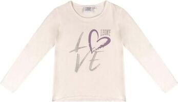 Leone 1947 T-Shirt Lange Mouw Girl Long Sleeves Love