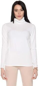 Leone 1947 T-Shirt Lange Mouw Woman High Collar Never Without