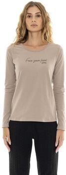 Leone 1947 T-Shirt Lange Mouw Woman Long Sleeves Relaxed