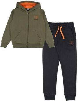 Leone 1947 Trainingspak Boy Tracksuits Full Zip Neon