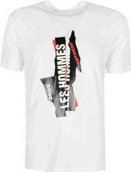 Les Hommes T-shirt Korte Mouw LJT224-710P | Logo