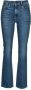 Levi's 725 high waist bootcut jeans dark blue denim - Thumbnail 2