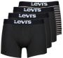 Levi's boxershort SOLID BASIC & VINTAGE STRIPE (set van 4) - Thumbnail 3