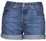 Levi's Jeansshort 501 Short Long Met knoopsluiting en omslagzoom - Thumbnail 2