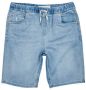 Levis Levi's Kids skinny jeans bermuda Dobby salt lake Denim short Blauw Jongens Stretchdenim 128 - Thumbnail 2