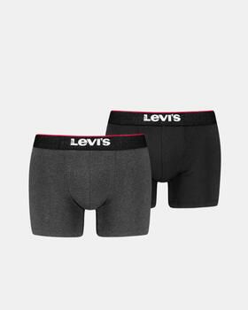 Levi's Boxershort met kleuraccent webgummiband (Set van 2)