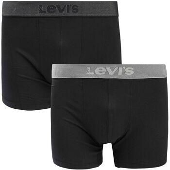 Levi's Boxers Levis Brief Boxershorts 2-Pack Zwart