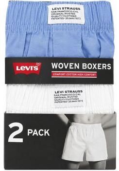 Levi's Boxers Levis Woven Boxershorts 2-Pack Blauw Wit - Foto 6