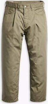 Levi's Broek Levis 39957 0009 STAY LOOSE PLEATED CROP-SMOKEY OLIVE