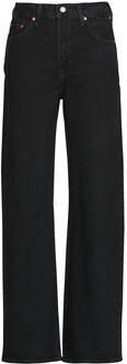 Levi's Ribcage high waist wide leg jeans black denim - Foto 4