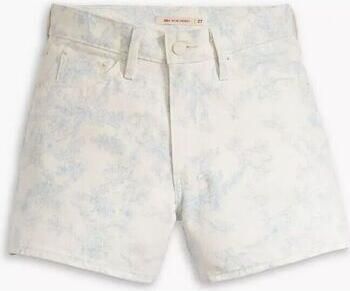 Levi's Korte Broek Levis A4614 0001 WELLTHREAD 80S MOM SHORT-ABSTRACT INDIGO INK