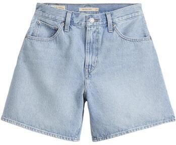 LEVI'S Dames Jeans High Baggy Short Far And Wide Lichtblauw - Foto 5