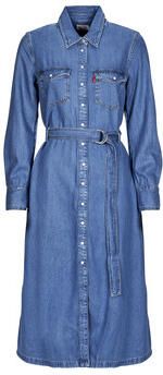 Levi's Lange Jurk Levis QUINCEY LS MAXI DRESS