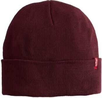 Levi's Beanie met labeldetail model 'SLOUCHY RED TAB'