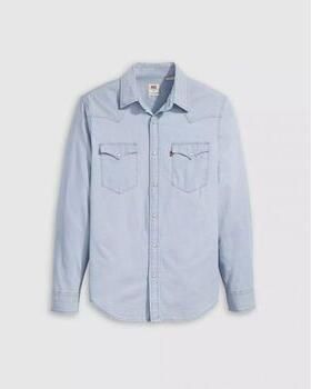 Levi's Overhemd Lange Mouw Levis 85745 0155 CLASSIC WESTERN-EVERGREEN LT CHAMBRAY