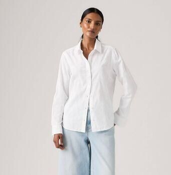 Levi's Overhemd Levis 34574 0063 BW SHIRT-BRIGHT WHITE SEERSUCKER