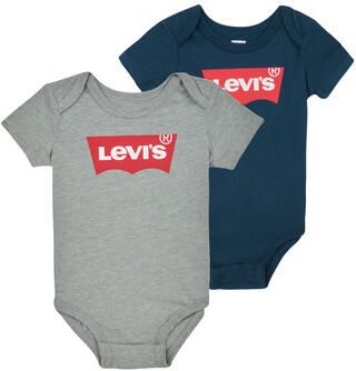 Levi's Kidswear Body met korte mouwen BATWING 2PK BODYSUIT UNISEX van Levi's Kids voor baby's (2-delig) - Foto 7