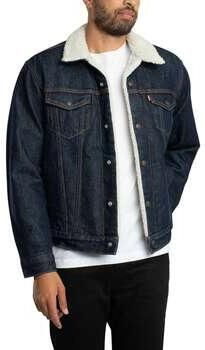 Levi's Jeansjack met voering van teddybont model 'GIVE IT A RINSE' - Foto 7