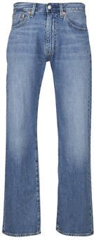 Levi's wide leg fit jeans van mix van katoen en linnen model '555 ' - Foto 3