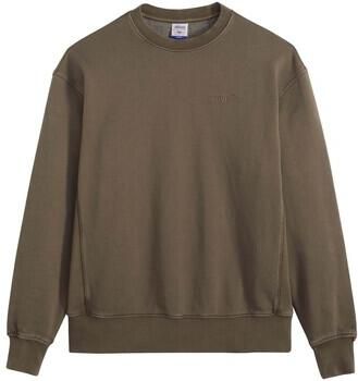 Levi's Sweater Levis Authentic Crew Garment Dye Khaki Green G - Foto 1