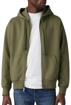 Levi's Capuchonsweatvest met logoborduursel