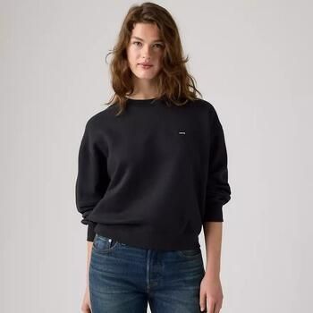 Levi's katoenen sweater met logo zwart - Foto 4