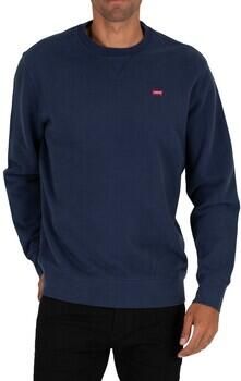 Levi's Blauwe Katoenen Trui Langemouw Ronde Hals Logo Sweatshirt Blue Heren - Foto 19