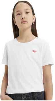 Levis Levi's Kids T-shirt BATWING CHEST HIT wit Meisjes Katoen Ronde hals Effen 140 - Foto 14
