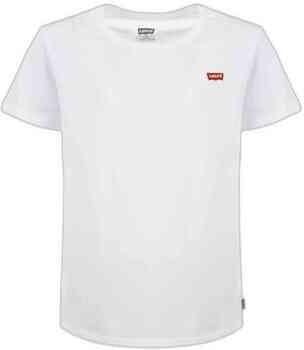 Levis Levi's Kids T-shirt BATWING CHEST HIT wit Meisjes Katoen Ronde hals Effen 140 - Foto 11