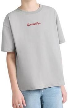 Levi's Kids T-shirt met backprint grijs Jongens Katoen Ronde hals Backprint - Foto 4