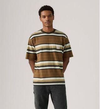 Levi's T-shirt Korte Mouw Levis A5850 0019-STRIPE PARTRIDGE