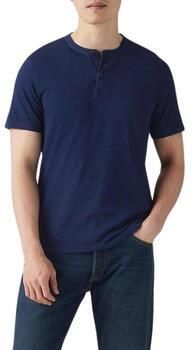 Levi's Henleyshirt met geborduurd logo