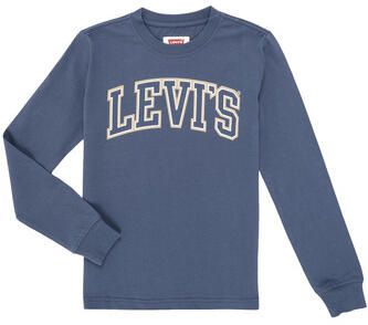 Levi's T-Shirt Lange Mouw Levis COLLEGIATE SNIT CREWNECK
